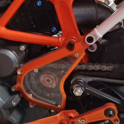 Clear Case Saver Front Sprocket Chain Guard Cover For Ktm Adventure