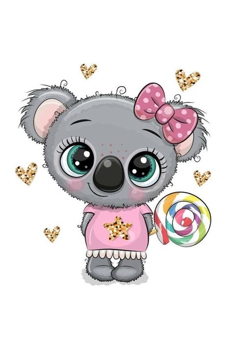 Pin By Marla Andez On All Animated Koala Drawing Baby Cartoon Cute