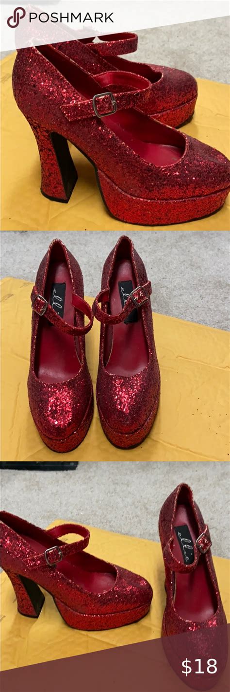 Wizard Of Oz Sz 6 Halloween Costume Dorothy Shoes Dorothy Shoes