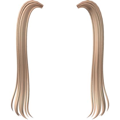 Cutest Long Pigtail Extensions Blonde Roblox