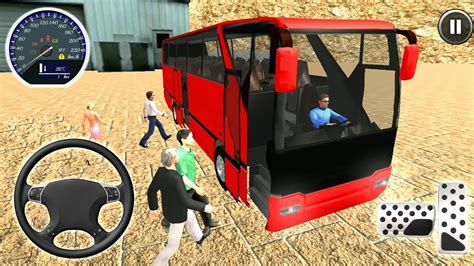 Uphill Offroad Bus Driving Simulator Bus Games Offroad Bus Game