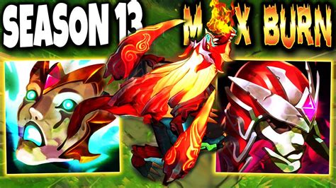 MELT ALL Season 13 Tanks With This New CHO GATH MAX BURN BUILD LoL