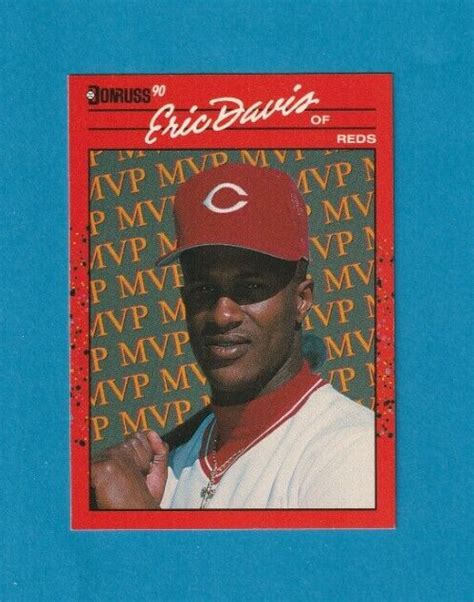 Donruss Baseball Bonus Mvp S Bc Eric Davis Cincinnati Reds Ebay