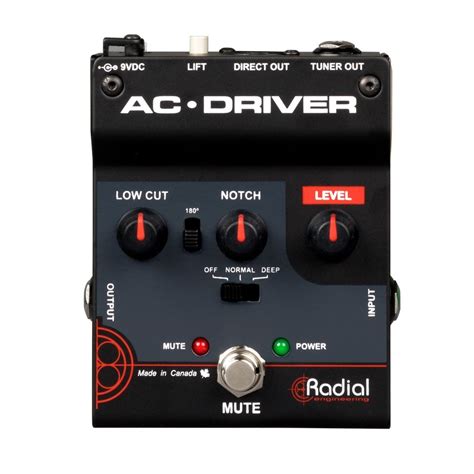 Radial Engineering Ac Driver Aktive Di Boxen