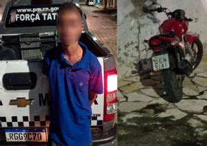 Pol Cia Militar Prende Suspeito De Furtar Moto E Voltar Ao Local Para