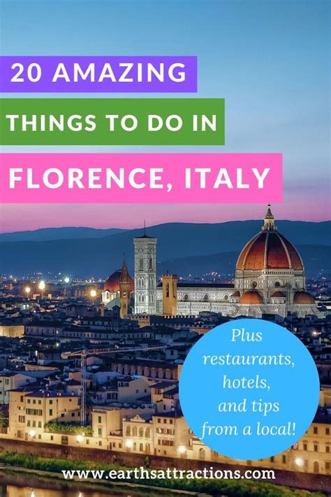 The Best Travel Guide To Florence By A Local 20 Amazing Things To Do