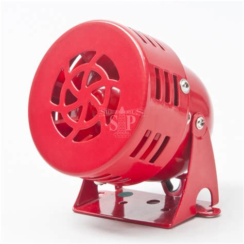 3-inch Mini Warning Siren Alarm (Red)