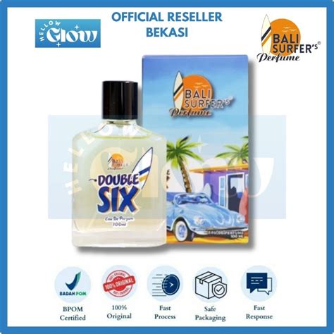 Jual Free Tester Bali Surfers Perfume Double Six Edp Ml Ml