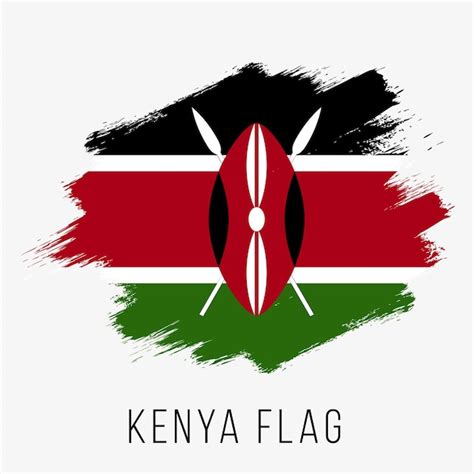 Premium Vector | Kenya vector flag. kenya flag for independence day. grunge kenya flag. kenya ...