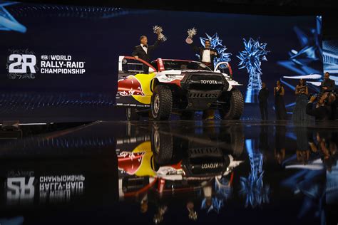 Al Attiyah And Baumel Receive The First W2RC World Champion Trophy