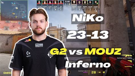 CS2 POV G2 NiKo Vs MOUZ Inferno PGL CS2 Major Copenhagen 2024