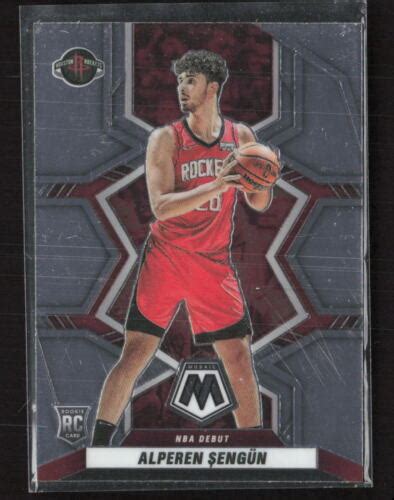 2021 22 Panini Mosaic 272 Alperen Sengun Houston Rockets RC P EBay