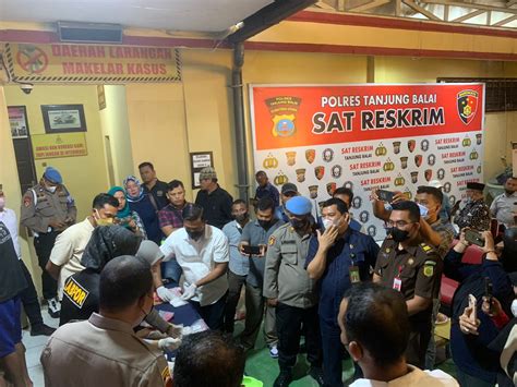 Polres Tanjungbalai Musnahkan Narkotika Tangkapan Selama Tiga Bulan