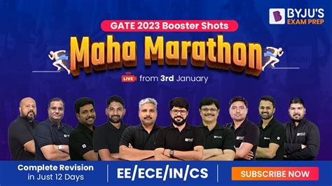 Gate Maha Marathon Series Complete Revision In Just Days