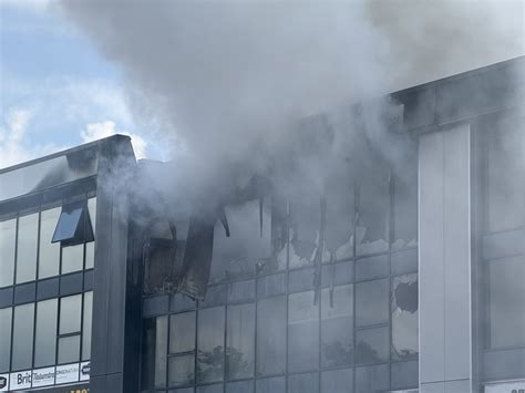 Firefighters estimate warehouse fire will be out 'in a few days'