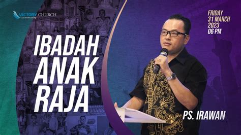 Maret Ibadah Anak Raja X Youth Lion Of Judah With Ps Irawan