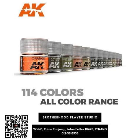 AK Interactive REAL COLORS AFV Alternative Fuel Vehicle Full Range