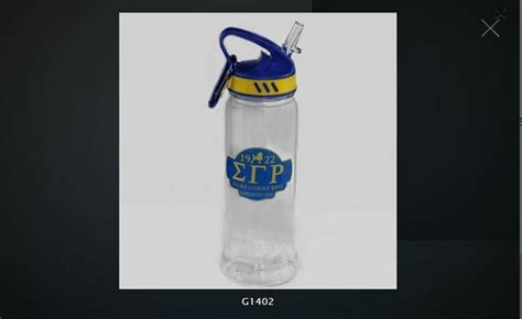 Sigma Gamma Rho Eastman Tritan Ml Water Bottle W Carabiner Hook Ebay