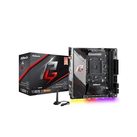 Материнская плата ASRock X570 Phantom Gaming-ITX/TB3 Socket AM4 – фото ...