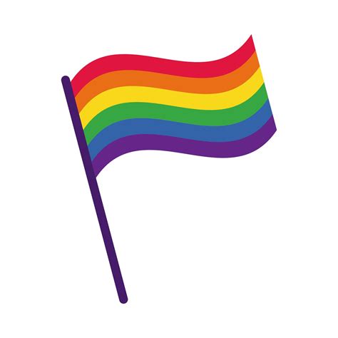Gay Pride Lgbt Flag Royalty Free Vector Image Vectorstock My XXX Hot Girl