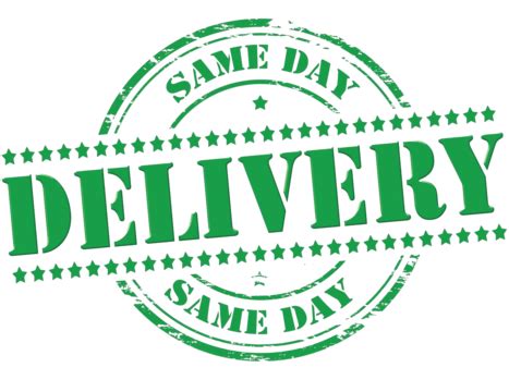 Same Day Delivery Outlet Times Delivery Vector Outlet Times Delivery