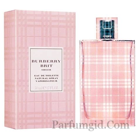 Burberry Brit Sheer - купити духи Барбері Брит Шир, парфум, туалетну ...