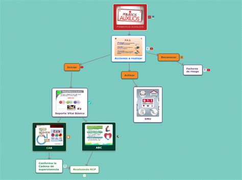 Primeros Auxilios Mapa Mental