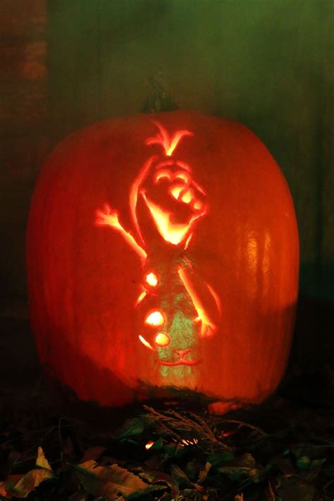 Groot Pumpkin Template