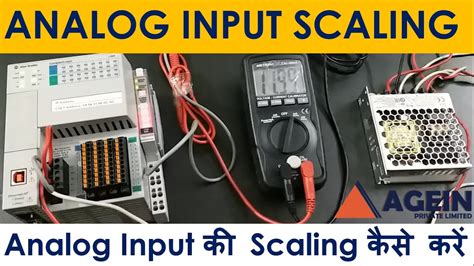 Plc Training Analog Input Scaling In Plc Rslogix How To Scale A