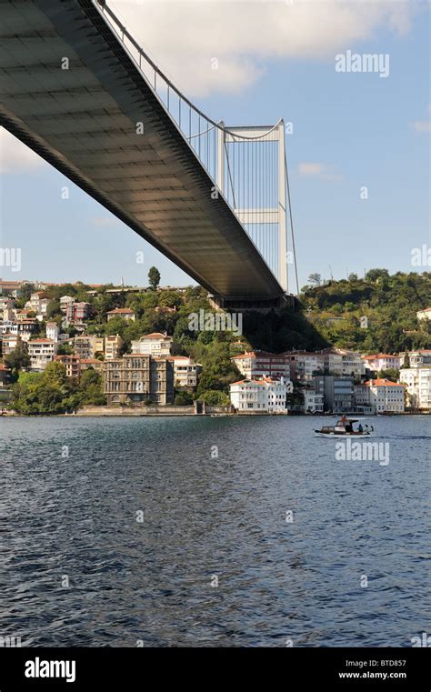 Fatih Sultan Mehmet Bridge Bosphorus Stanbul Turkey