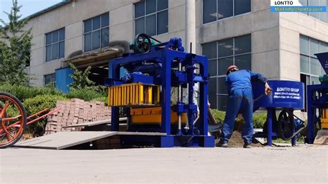 Chb Manual Concrete Block Machine Lontto New Video Youtube