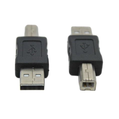 USB A Male to USB B Male Adaptor – CABLESmart