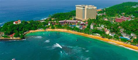 Aerial View Of The Araliya Beach Resort Spa Unawatuna In Sri Lanka