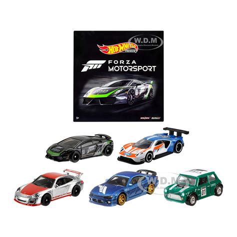Hot Wheels Forza Motorsport Exclusive Set Nissan Silvia S Lamborghini Gallardo Porsche