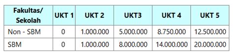 Maba Uang Kuliah Tunggal UKT ITB Angkatan 2024 SSCNBKN Id