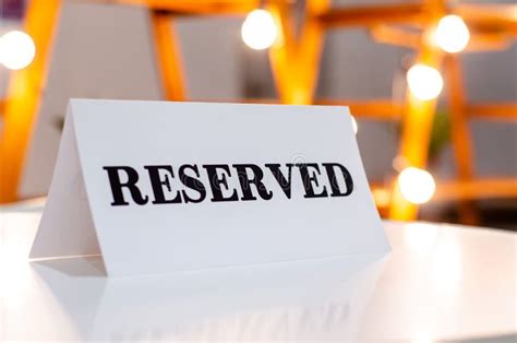 1184 Reserved Sign Restaurant Table Photos Free And Royalty Free Stock