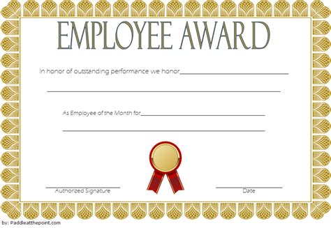 Employee Of The Week Certificate Template Free 2