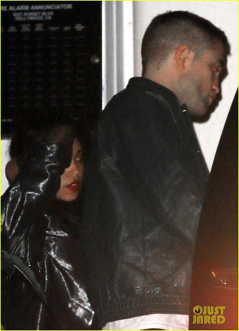 Robert Pattinson And Fka Twigs Spend Time At Chateau Marmont After He