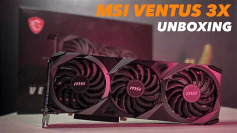LA MEJOR TARJETA GRAFICA DEL 2023 - MSI VENTUS 3X RTX 3060 - YouTube