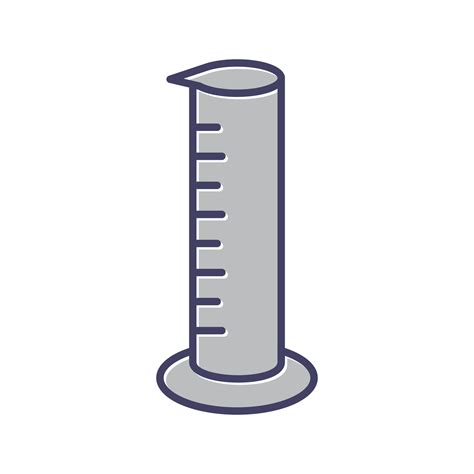 Graduated Cylinders Vector Icon 16680790 Vector Art At Vecteezy