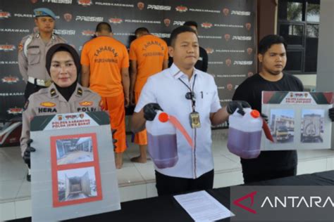 Polres Karawang Bongkar Kasus Penyalahgunaan Solar Subsidi ANTARA