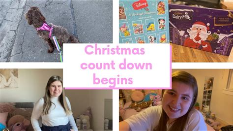 Clean With Me Christmas Countdown Begins Vlogmas Day Youtube