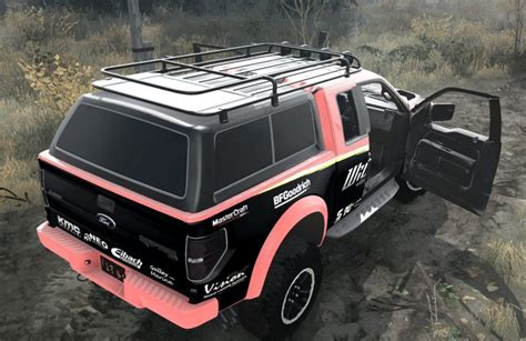 Ford Raptor F150 V14 11 17 Spintires Mods Mudrunner Mods