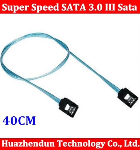 1PCS Super Speed SATA 3.0 III Sata 3 SATA3 6GB/s Hard Disk Drive Cable ...