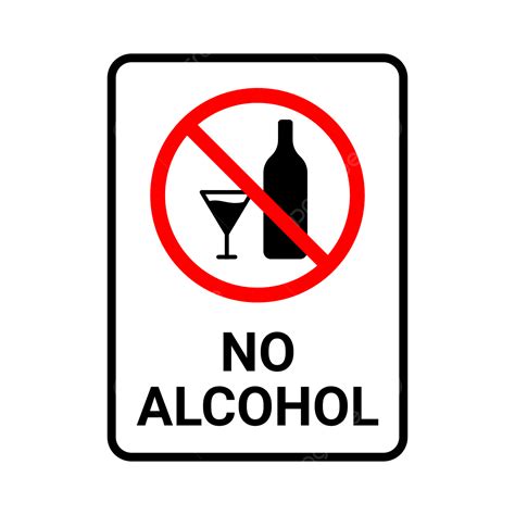 No Alcohol Sign No Alcohol No Alcohol Icon No Alcohol Vector PNG And