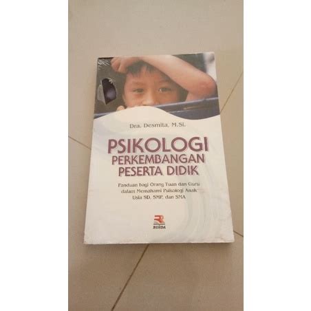 Jual Buku Psikologi Perkembangan Peserta Didik Obral Murah Shopee