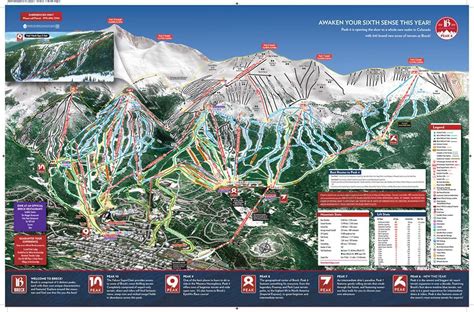 Breck's new trail map. | Scrolller