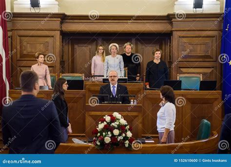 Egils Levits, Newly Elected President of Latvia, Solemn Oath Editorial Image - Image of newly ...