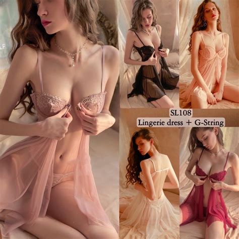 Jual Baju Tidur Wanita Sexy Includes Lingerie Sexy G String Baju