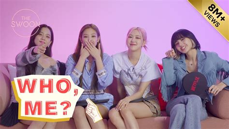 BLACKPINK tells us what they really think of each other | Who, Me? [ENG SUB] - YouTube